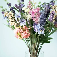 16" Lavender & Hydrangea Arrangement in Vase