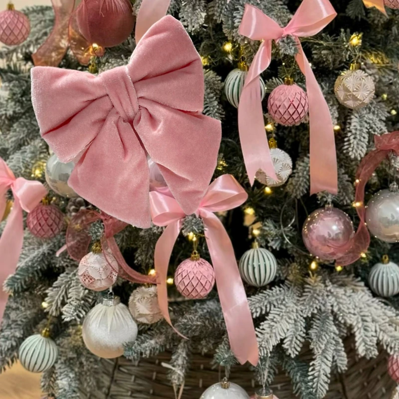 9" Pink Velvet Bow Pick by Ashland®