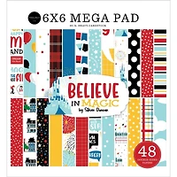 Carta Bella Believe in Magic Mega Cardstock Paper Pad, 6" x 6"