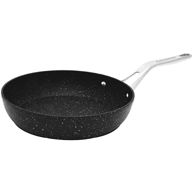 The Rock® by Starfrit 10" Fry Pan with Stainless Steel Handle