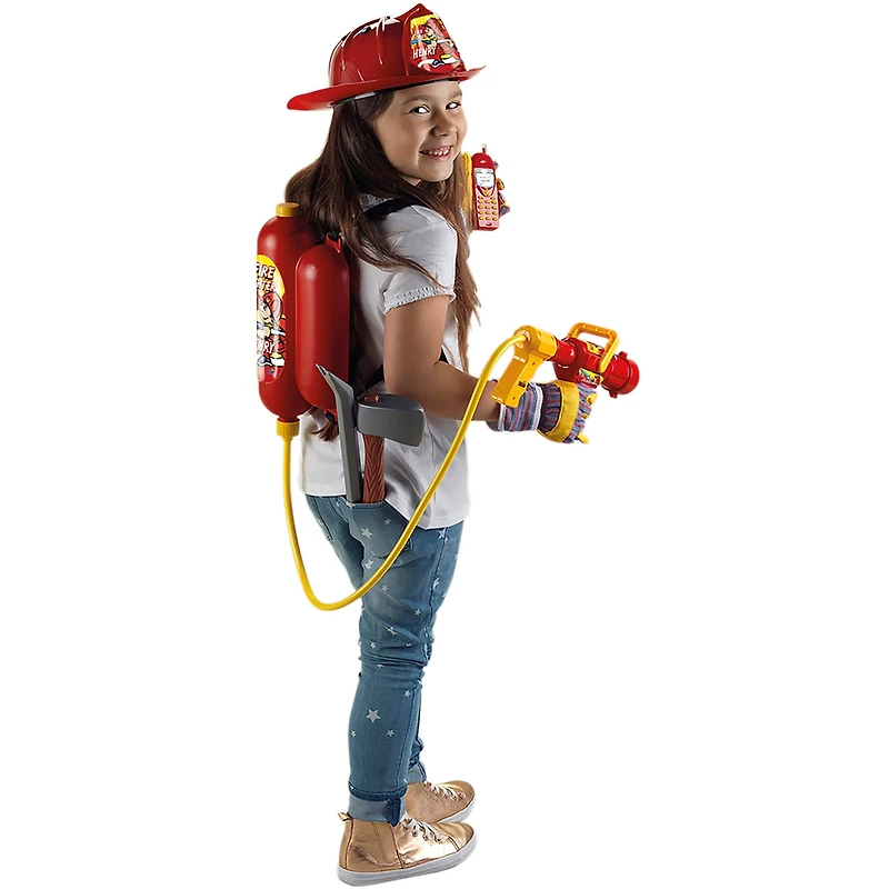 Theo Klein Firefighter Henry Fireman's Water Sprayer Toy