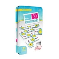 Junior Learning® Match & Learn Time Dominoes