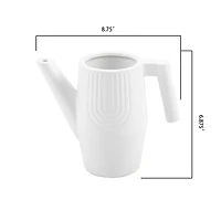 Flora Bunda 8.75" Rainbow Ceramic Watering Can