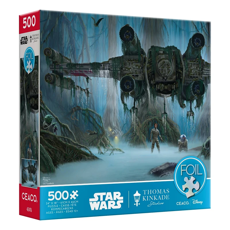 Assorted Foil 500 Piece Puzzle