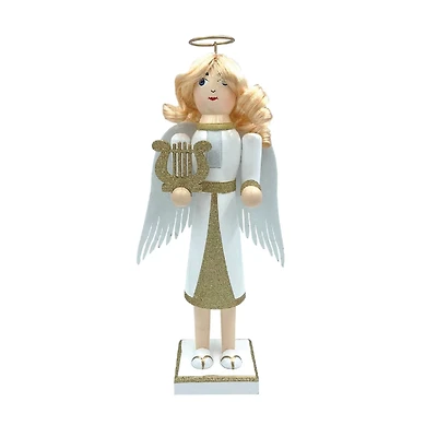 Santa's Workshop 14" Angel Nutcracker