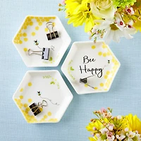 Kate Aspen® Bee Happy Trinket Dish, 3ct.