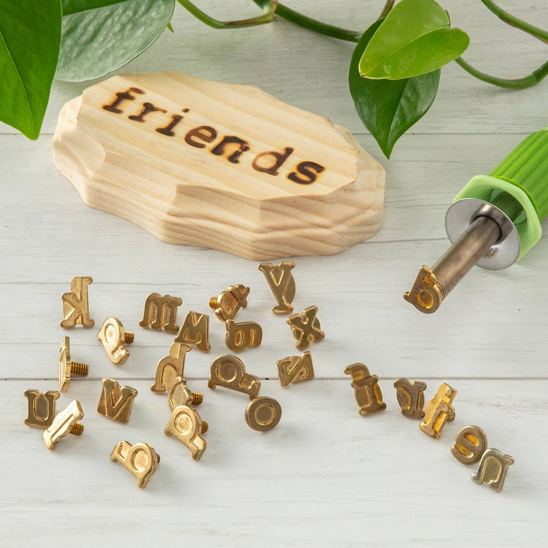 Walnut Hollow® Hot Stamps Lowercase Alphabet Set