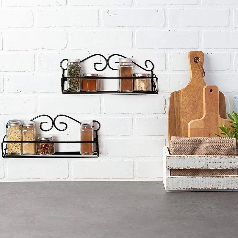 Pantry Spice Rack Shelves Set