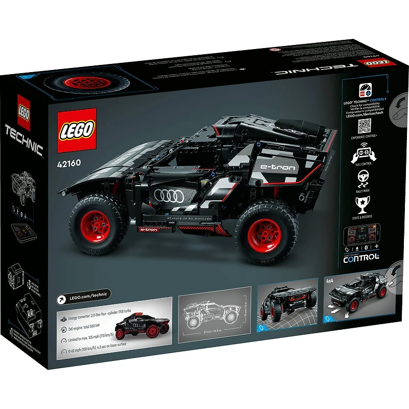LEGO® Technic™ Audi RS Q e-tron 42160 Building Toy Set (914 Pieces)