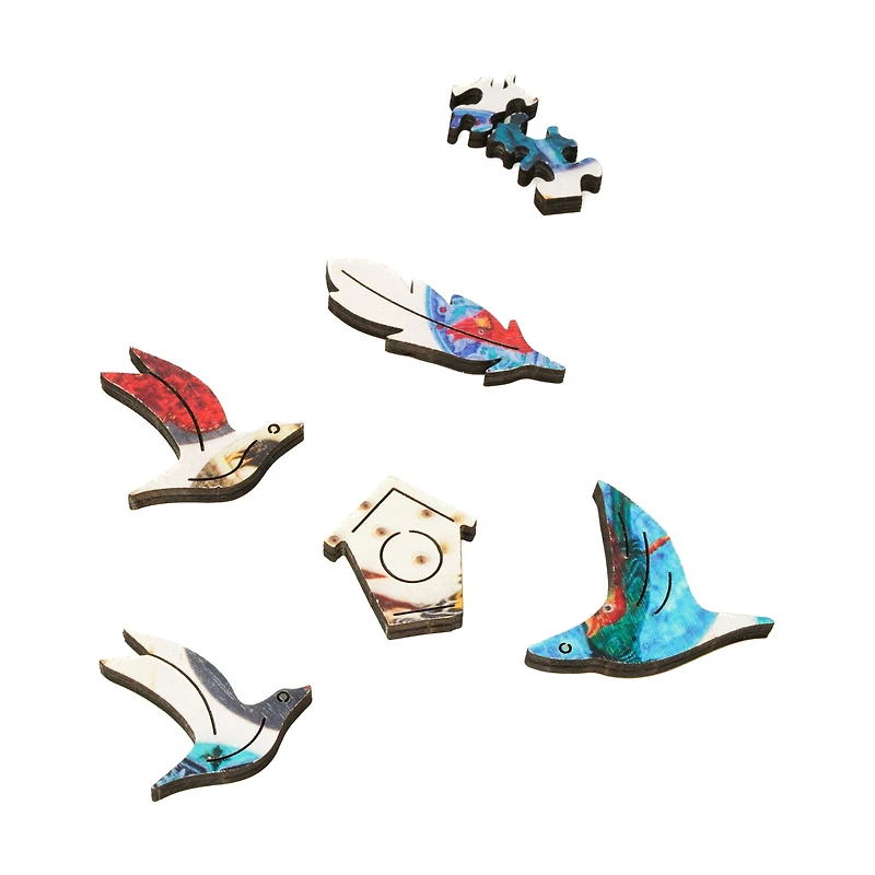 Wooden Jigsaw Puzzle - Birds: 402 Pcs