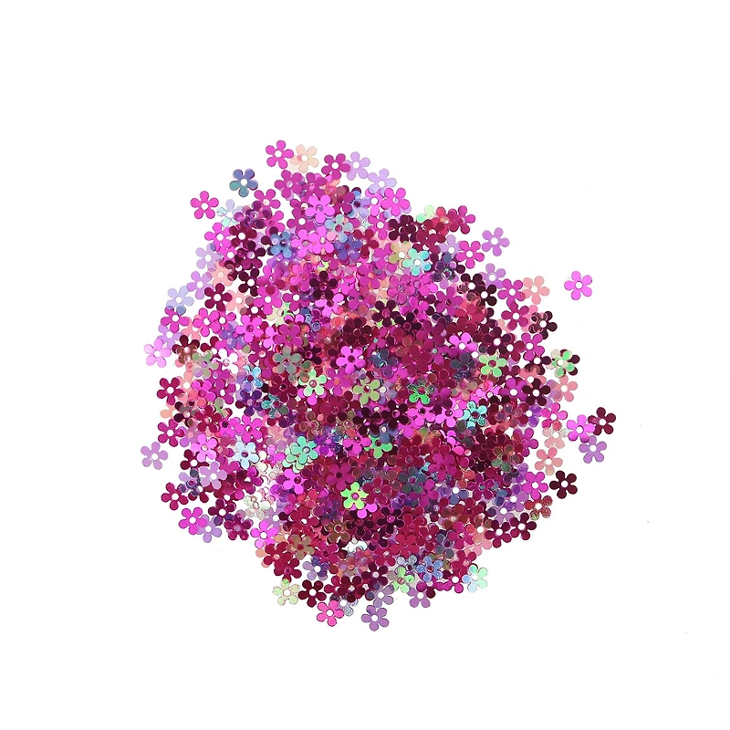 Bright Flower Shaped Sequins by Creatology™