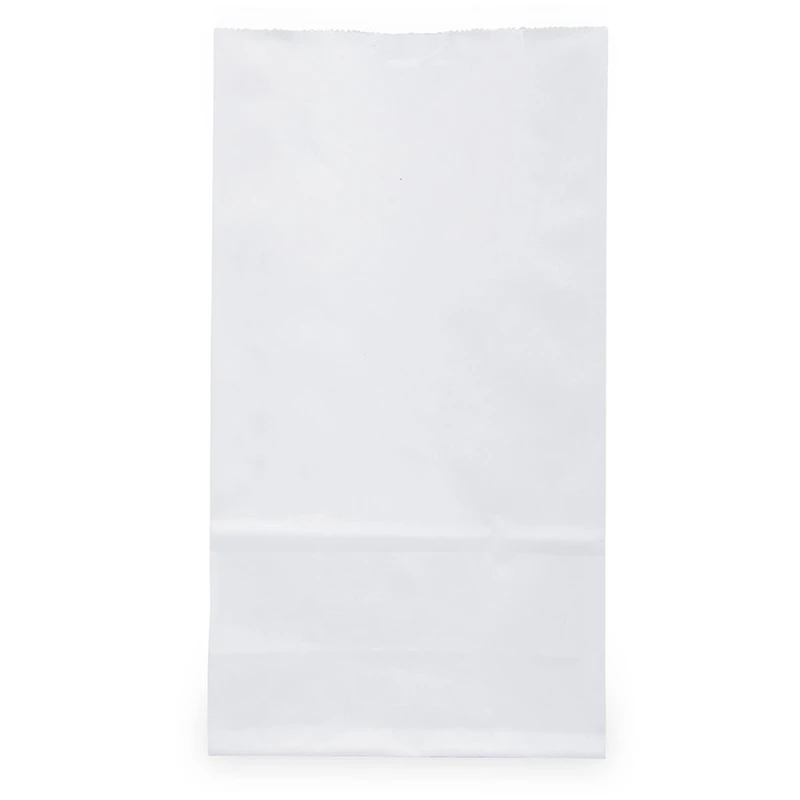 JAM Paper White XX-Large Kraft Lunch Bags, 500ct.