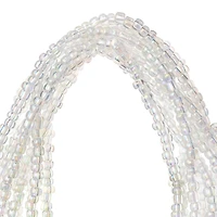 12 Pack: Clear Glass Seed Beads, 6/0 by Bead Landing™
