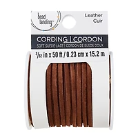 Cafe Soft Suede Lace Cording by Bead Landing™