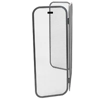 Mind Reader 3-Section Hinged Folding Mesh Paneled Fireplace Protector Screen