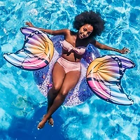 PoolCandy 40" Glitter Butterfly Pool Tube