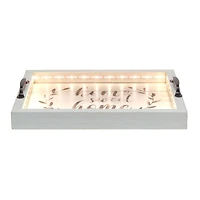 Elegant Designs 15.5" LED Serving Tray