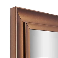 Antique Gold Classic Frame Rectangular Beveled Wall Mirror - 26" x 32"