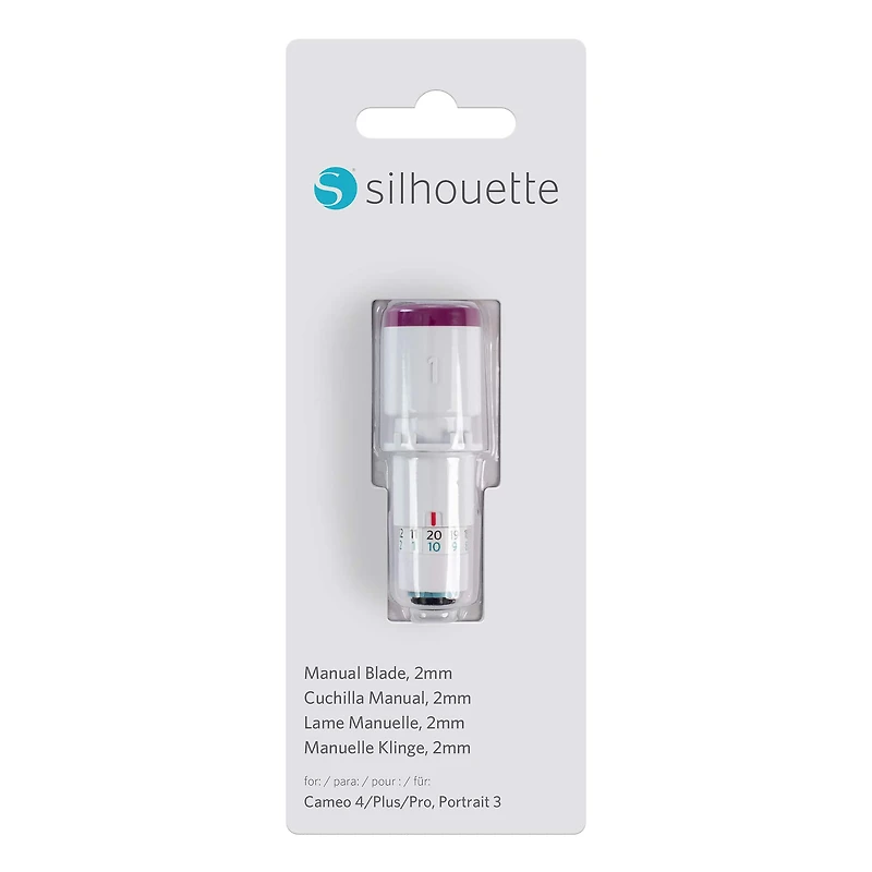Silhouette® Portrait® 3 Cameo® 4 Manual Deep Cut Blade, 2mm