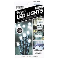ArtSkills® 20ct. Cool White LED String Lights