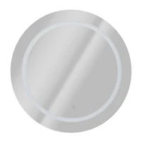 Head West LED Vanity Touch Sensor Circular Wall Mirror
