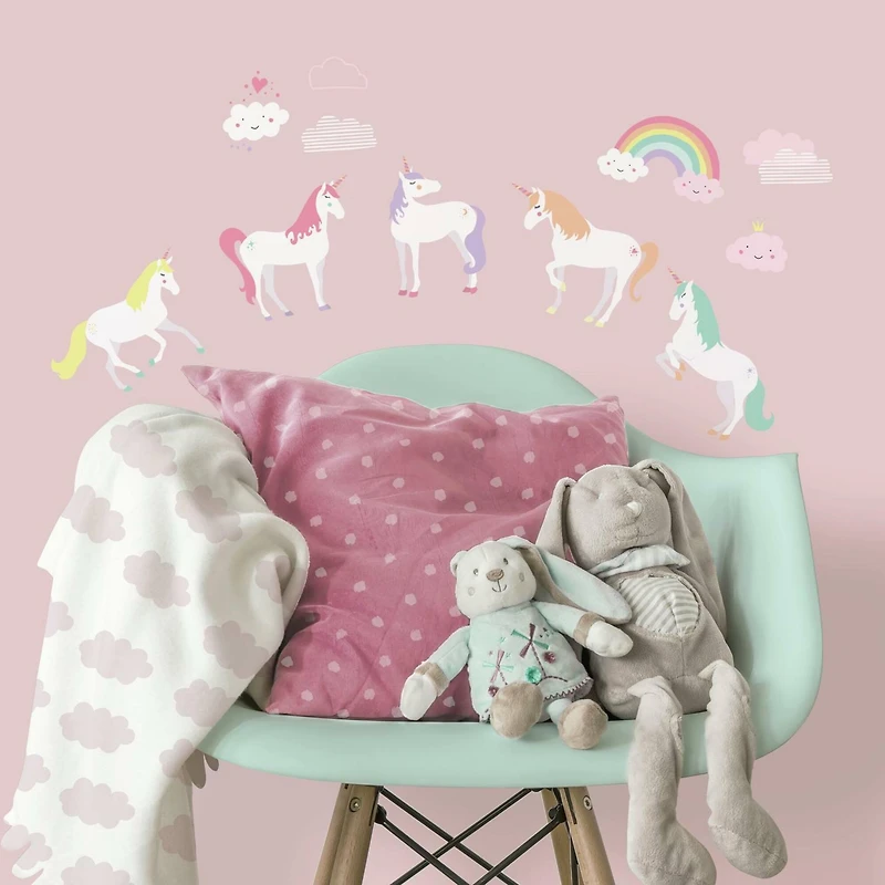 RoomMates Unicorn Magic Peel & Stick Wall Decals