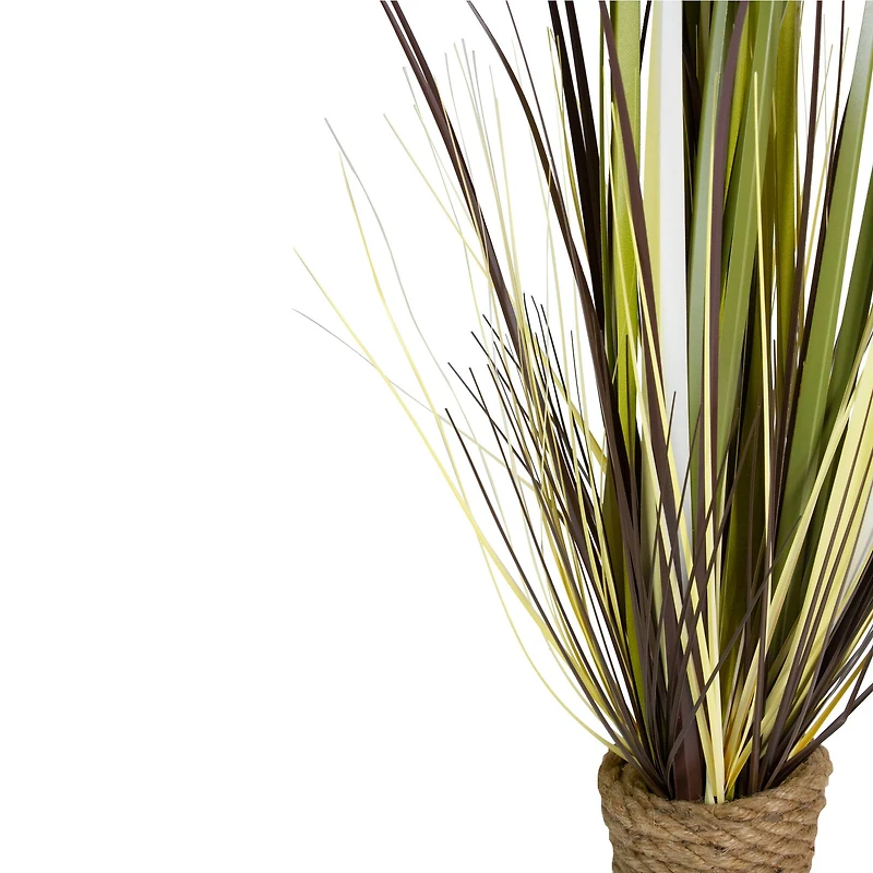2.8ft. Long Grass Plant in Twisted Rope Pot