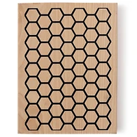 Honeycomb Wood Stamp by Recollections™
