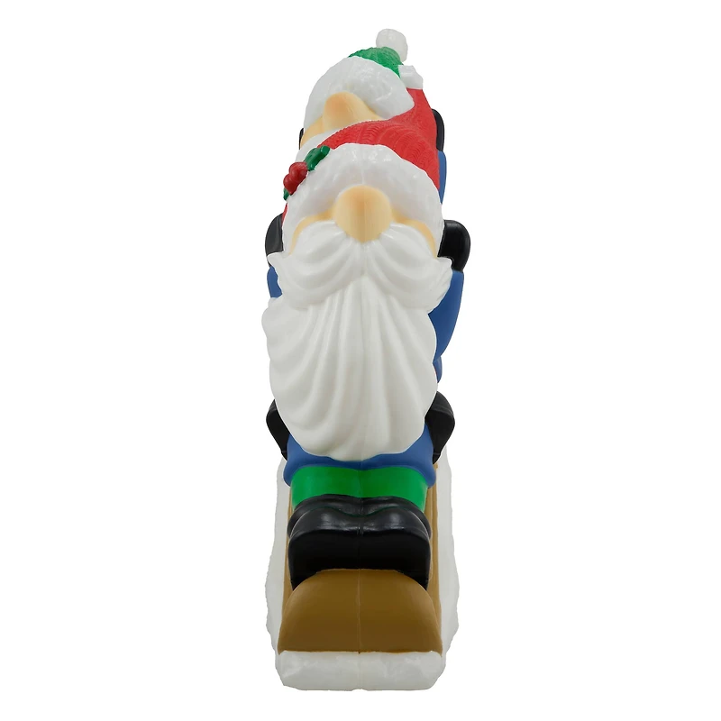 24" Lighted Sledding Gnomes Blow Mold by Ashland®