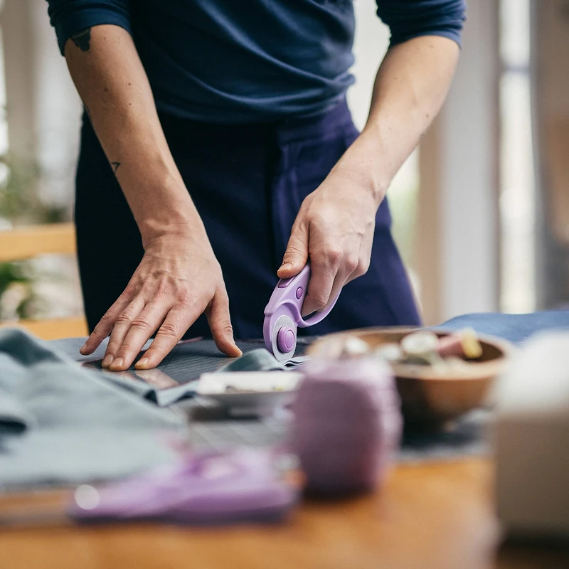 Fiskars® 45mm Ultra Lilac Loop Rotary Cutter