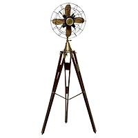 62.5" Brown Metal Industrial Floor Lamp