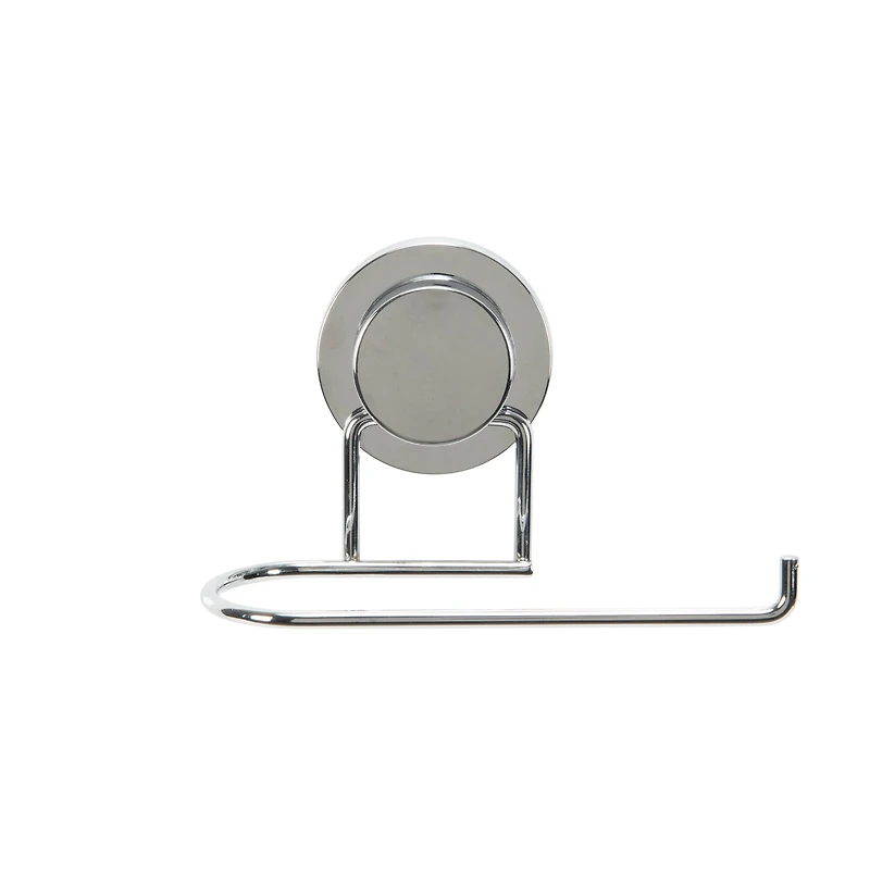 Bath Bliss Royal Suction Cup Toilet Paper Holder in Chrome