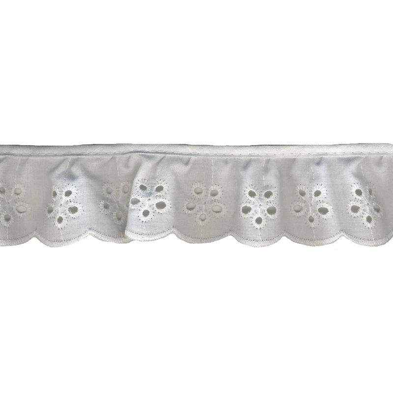 Simplicity® White Daisy Eyelet