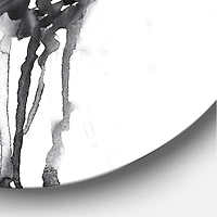 Designart - Monochrome Portrait of Woman Wearing Evening Dress