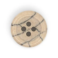 Dritz® 18mm Beige-Camel Recycled Polyester Round Button, 9ct.