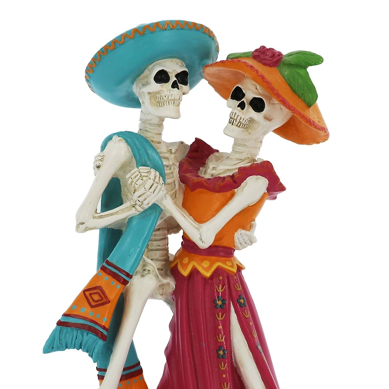 11" Dancing Skeleton Couple Tabletop Décor by Ashland®