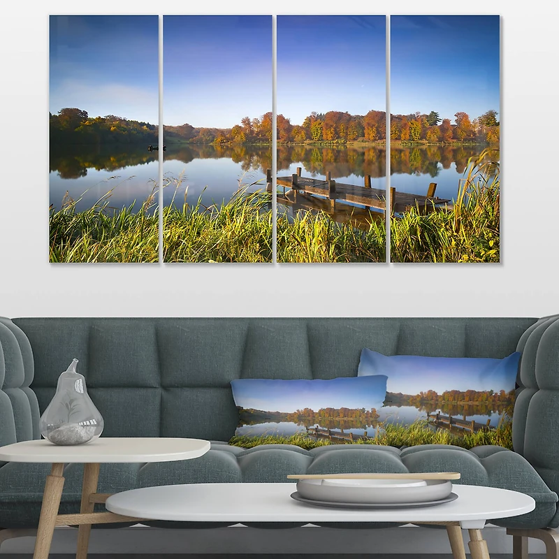 Designart - Still Waters of Fall Lake
