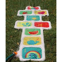 Salus Rae Dunn Hopscotch Game Water Sprinkler