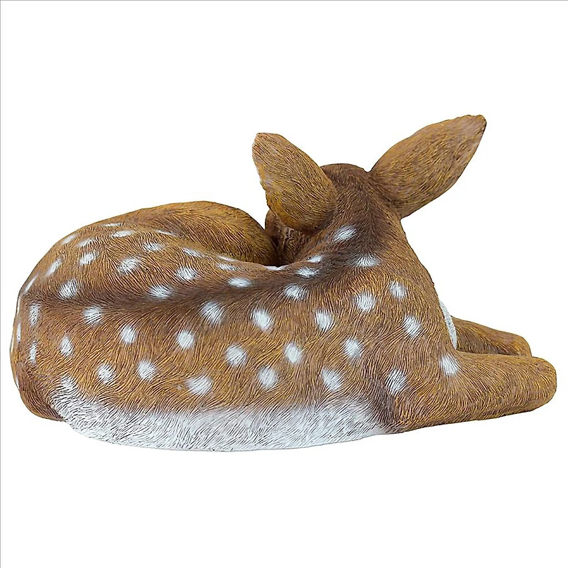 Design Toscano 13" Hershel the Forest Fawn Baby Deer Statue