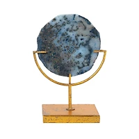 Hello Honey® Blue Agate Decor on Stand