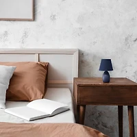 Creekwood Home Nauru 9.5" Petite Oblong Table Lamp