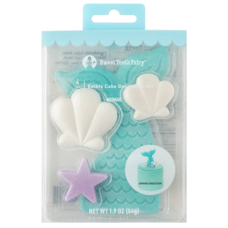 Sweet Tooth Fairy® Mermaid Edible Cake Decoration Kit