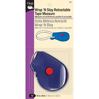 Dritz® 60" Wrap 'N Stay Retractable Tape Measure