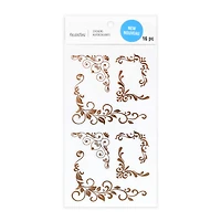 Rose Gold Corner Stickers by Recollections™