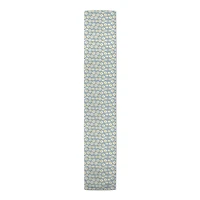 Daisies On Blue Outdoor Table Runner