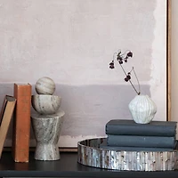 Hello Honey® Whispering White Pleated Vase Set