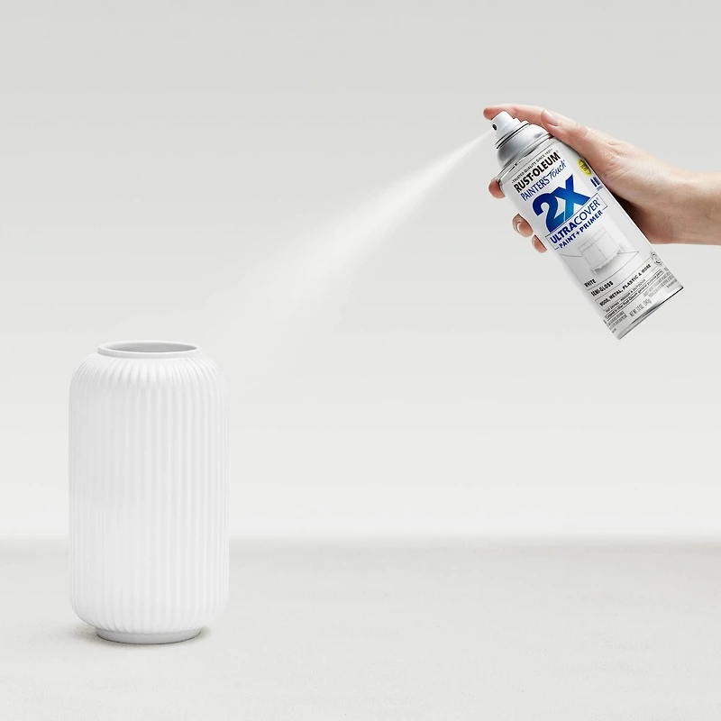 Painter's Touch® 2X Ultra Cover® White Semi-Gloss Spray Paint