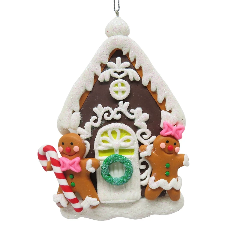5" Clay Gingerbread House Ornament by Ashland®