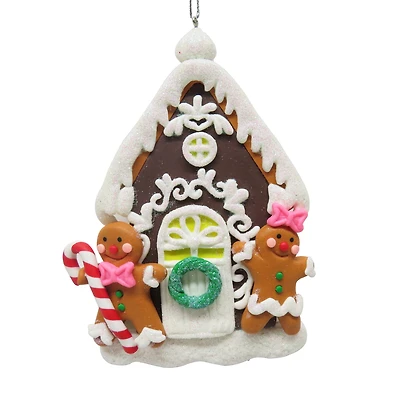 5" Clay Gingerbread House Ornament by Ashland®