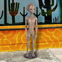 Design Toscano Area 51 Extraterrestrial Outer Space Alien Statue